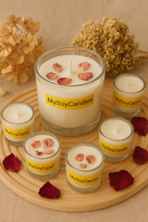 Świeca Drzewo Sandałowe – MySoyCandles
